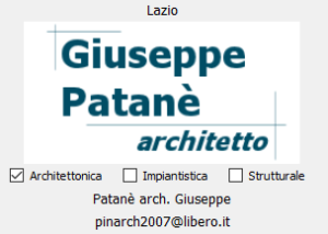 Patanè arch. Giuseppe